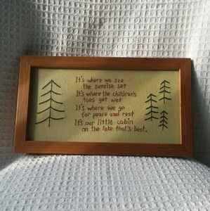 Lisa Johnson Hand Stitched Artwork